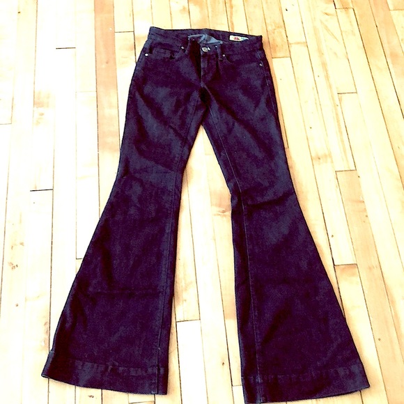 Blank NYC Flare Dark Denim Jeans - Picture 1 of 4